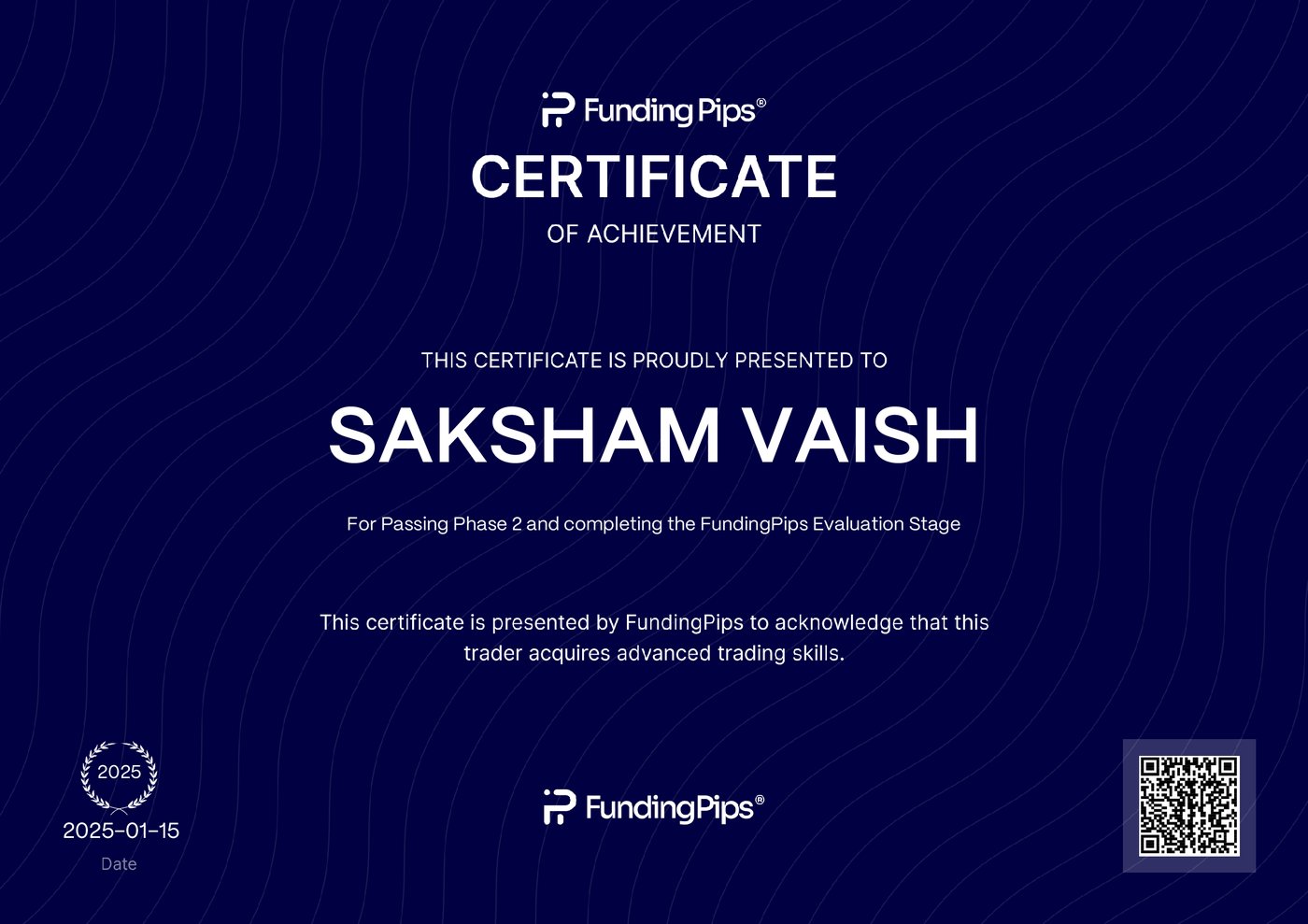 FundingPips — Phase 2 Cleared